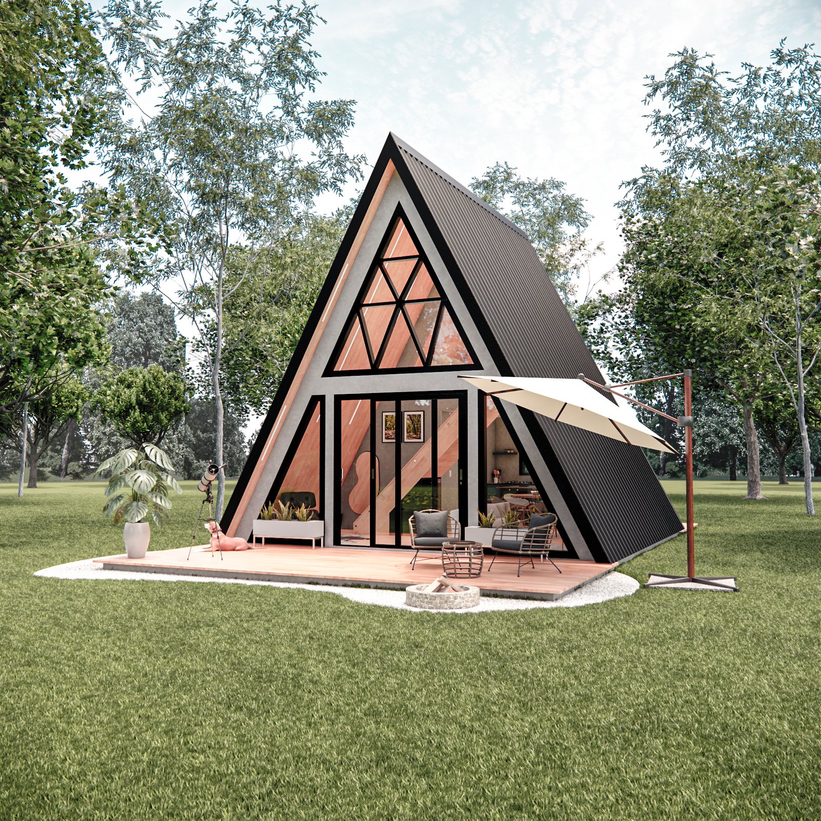 Cabana Nature – 1 Quarto